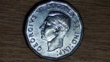 Canada - moneda aniversara de colectie WW II - 5 cents 1944 George VI- Victorie!