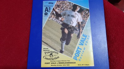 program Port vale - Middlesbrough foto