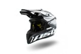 Casca motocross/enduro copii Asix 127, culoare negru/alb, marime YS Cod Produs: MX_NEW ASIX127-923S