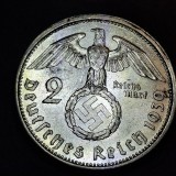 Germania Nazista 2 reichsmark 1939 A argint