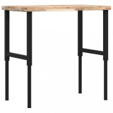 Cumpara ieftin Banc lucru 100x60x(73-99,5) cm lemn masiv acacia dreptunghiular