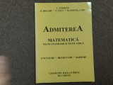 ADMITEREA MATEMATICA TESTE STANDARD SI TESTE GRILA C UDRISTE M POSTOLACHE