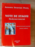 Note de stagiu Medicina interna- Antoniu Octavian Petris