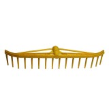 Grebla Plastic Cu Intaritura 550x80mm / 16 Dinti