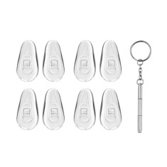 [Pachet] Surubelnita ochelari + 8 pernute siliconice nazale Techsuit ST1