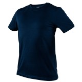 Tricou bleumarin din bumbac 100%, marimea L, pentru lucru si uz zilnic