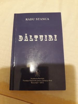 Radu Stanca - Dăltuiri foto