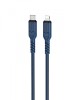 Cablu Date si Incarcare Hoco X59 USB-C la Lightning 2m, Albastru inchis