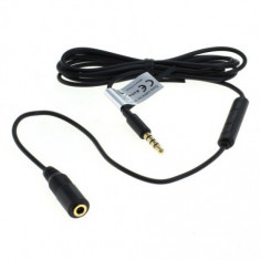 Cablu adaptor audio de 3,5 mm cu microfon și control volum foto