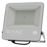 Proiector LED SMD V-tac,100W, lumina rece, 6500K, IP65, cablu 1m, cip Samsung, negru/gri