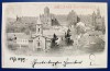 Bucovina - 1899 - Salutare din Cernauti - clasica, circulata, timbru intact - Editura Sigmund Jager - RARA, Printata