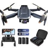 Drona cu Camera 4K UHD, CHUBORY A77, Motor Brushless, Autonomie 84 min, Raza 800m, Wi-Fi, 3 Acumulatori