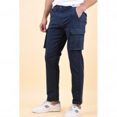 Pantaloni Selected Slimtapered-Cody Flex Navy Blazer Structure foto