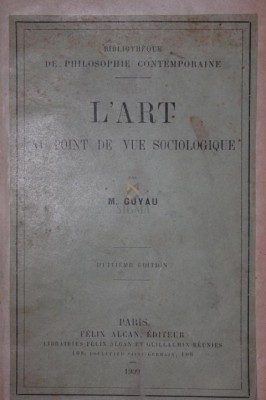 L ART AU POINT DE VUE SOCIOLOGIQUE foto