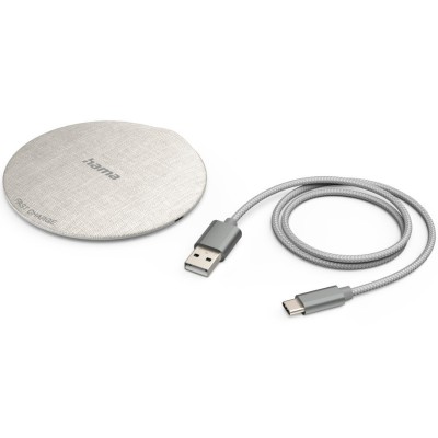 Incarcator wireless Hama, pad QI-FC15, 15W, Alb foto