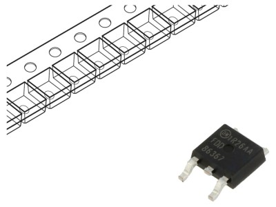 N-MOSFET 80V 100A DPAK foto