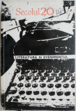 Secolul 20. Literatura si evenimentul (6-7/1971)