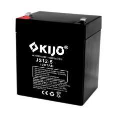 Acumulator AGM 12V, 5Ah, F1 - KIJO SafetyGuard Surveillance