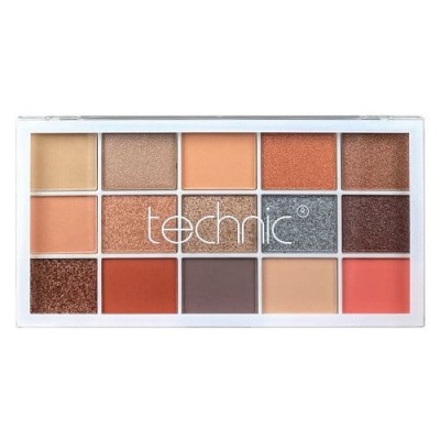 Paleta fard de pleoape, Technic, Pressed Pigment, Y2K, 15 culori foto