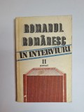 Romanul rom&acirc;nesc &icirc;n interviuri, Vol. II, partea I &ndash; Aurel Sasu, Mariana Vartic, Ed. Minerva, 1986