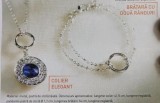 Cumpara ieftin Set bijuterii Colier elegant si bratara cu 2 randuri, Blue Stone - Yves Rocher