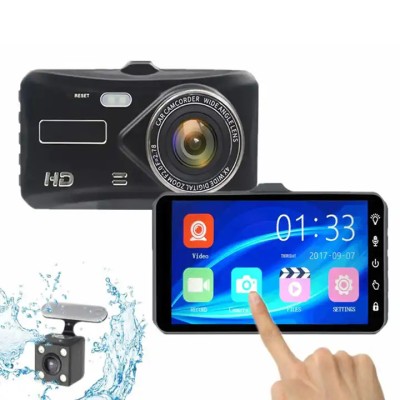 Camera Auto Dubla Fata si Spate ,TSS-JT672, 1080P FHD, Ecran 4&amp;quot; Touch Screen foto