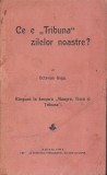 C8389N Ce e Tribuna zilelor noastre? de Octavian Goga, Răspuns la broșura Mangra, Tisza și Tribuna, 1911, Arad