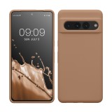 Husa Kwmobile pentru Google Pixel 7 Pro, Crem, Silicon, KWM0000171J036C, Carcasa