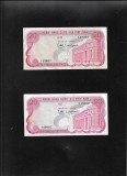 Vietnamul de Sud South Vietnam 2 x 20 dong 1968 consecutive