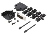 Conector D-Sub 15 pini tată drept pentru lipire pe cablu