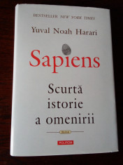 Yuval Noah Harari Sapiens. Scurta istorie a omenirii foto