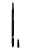 Christian Dior, Diorshow On Stage, Rezistent la apă, Cu două capete, Creion kohl, 076, Gri argintiu, 1.2 g