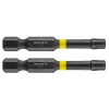 Set biti de impact TX27X50mm 1/4&quot; 2buc. GRAPHITE 56H527 HardWork ToolsRange
