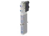 Ventil electromagnetic 5/2 bistabil aluminiu IP65 10bar