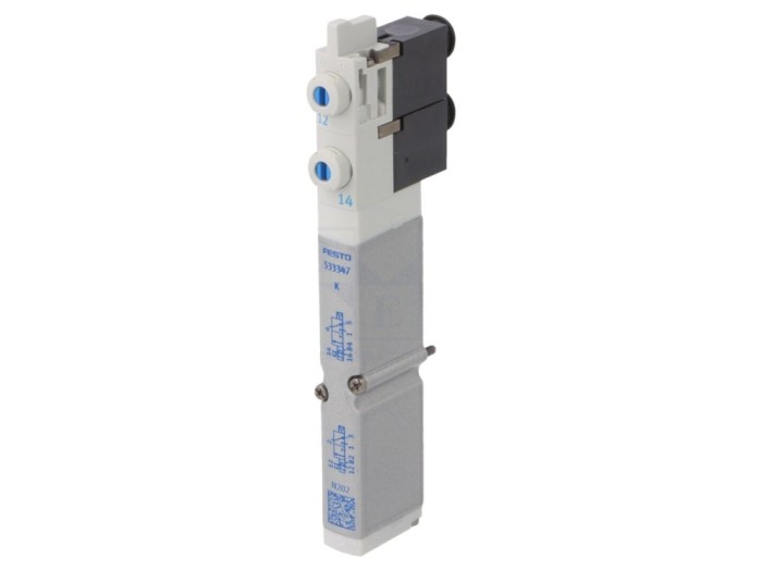Ventil electromagnetic 5/2 bistabil IP65