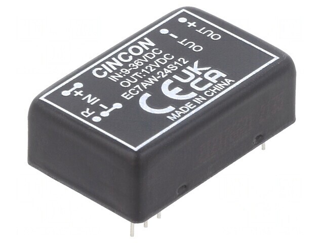 Convertor DC/DC 10W 9-36V la 12V DIP24