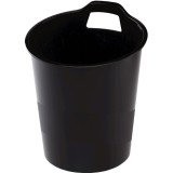 Cumpara ieftin Cos hartie plastic 15 L Green2Desk Negru