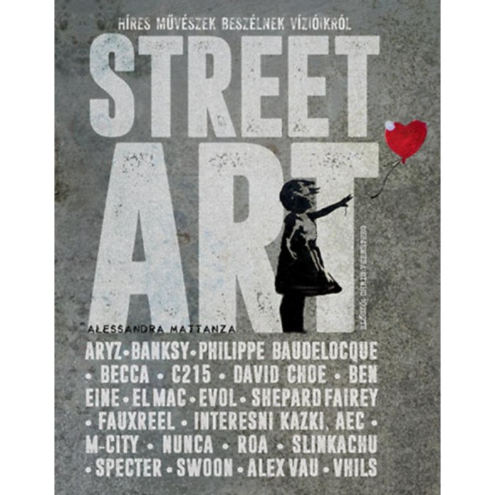 Street Art - H&iacute;res műv&eacute;szek besz&eacute;lnek v&iacute;zi&oacute;ikr&oacute;l - Alessandra Mattanza