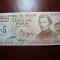 URUGUAY 5 NUEVOS PESOS SUPRATIPAR PE 5000 PESOS 1975 SUPERBA , RARA