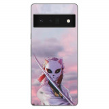 Husa compatibila cu Google Pixel 6 Pro Silicon Gel Tpu Model Demon Slayer Sabito