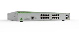 SWITCH ALLIED TELESIS, ATI SW 16P, porturi Gigabit x 16, SFP x 2, managed, rackabil, carcasa metalica, &quot;AT-GS970M/18-50&quot; (timbru verde 2 lei)