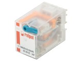 Releu electromagnetic 24VDC, 4PDT, 7A