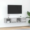 VidaXL Dulapuri TV 2 buc Gri Sonoma 60x31x25,5 cm Lemn prelucrat