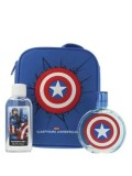 Cumpara ieftin Set cadou Fragrances for children Captain America (Apa de toaleta, 50 ml + Gel de dus, 300 ml + Rucsac), unisex
