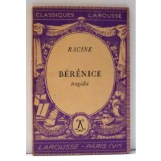 BERENICE par RACINE , 1934