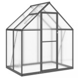 Cumpara ieftin Sere cu cadru de baza, antracit, 169x114x195 cm, aluminiu