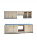 Bucatarie Olea Mesteacan RO MDF 2.6 m