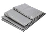Prelată polietilenă argintie 20m x 20m 110g/m2 AGRO-LAND