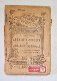 ARTA DE A GUVERNA SI ARMATELE NATIONALE * COTOR LIPIT CU SCOTCH