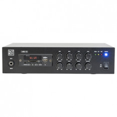 Mixer pa amplificat 100v 120w cu usb/bluetooth/sd/fm